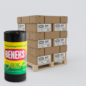 Pallet of 60 Boxes – 70L Bin Bags - Total 540 Rolls (40 Bags per Roll, Wholesale Deal, Free UK Delivery)