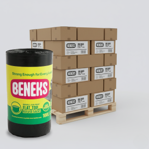 Pallet of 60 Boxes – 100L Bin Bags - Total 360 Rolls (Wholesale Deal, Free UK Delivery)